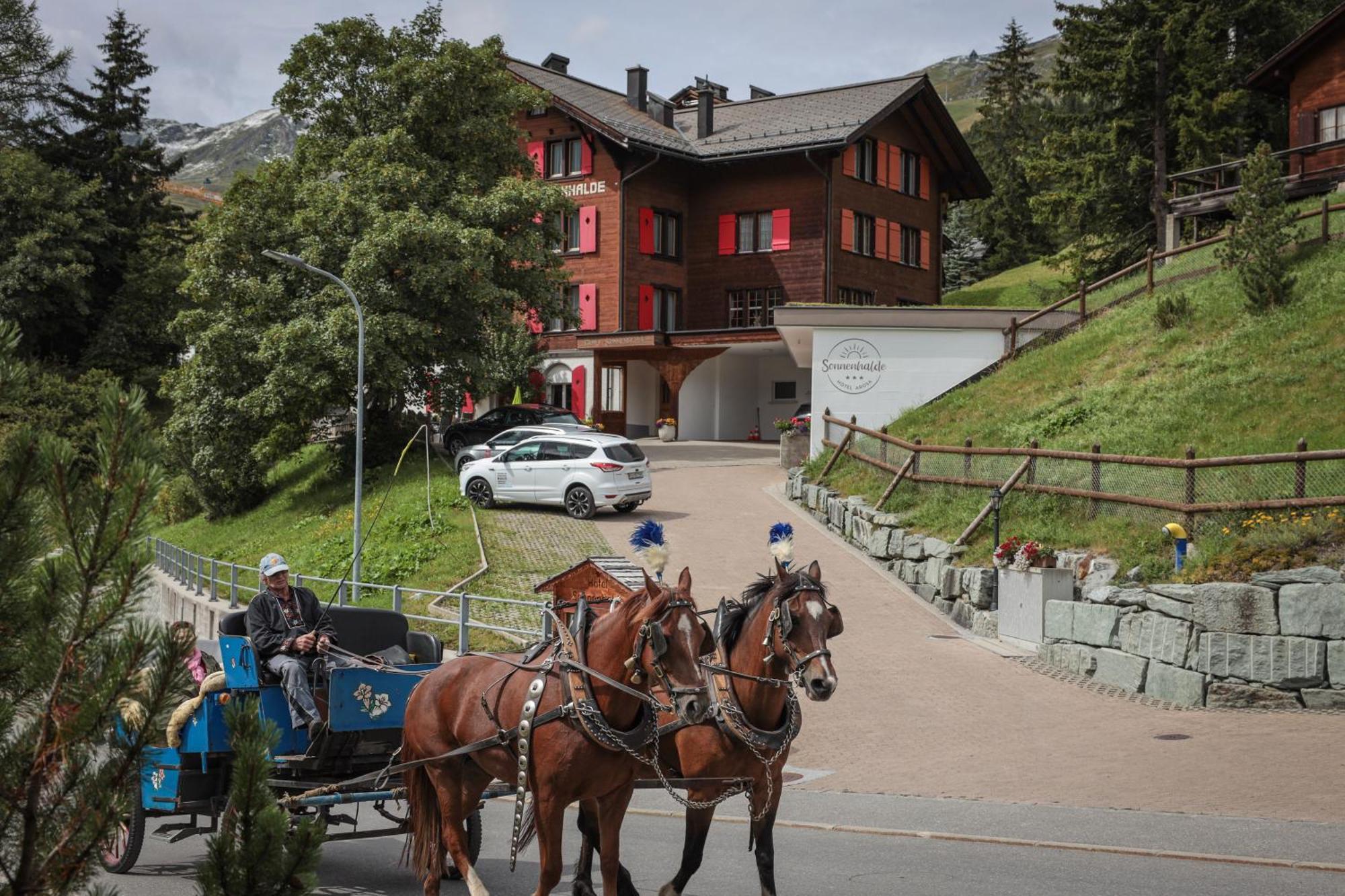Hotel Sonnenhalde, Αρόζα Εξωτερικό φωτογραφία